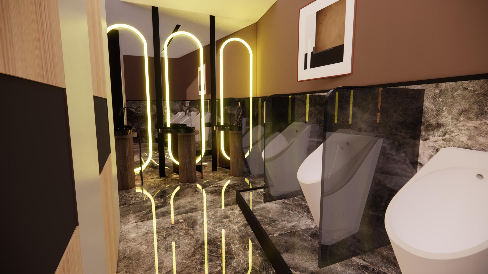 Washroom Concept — Hospitality interior in Hospitality Suite