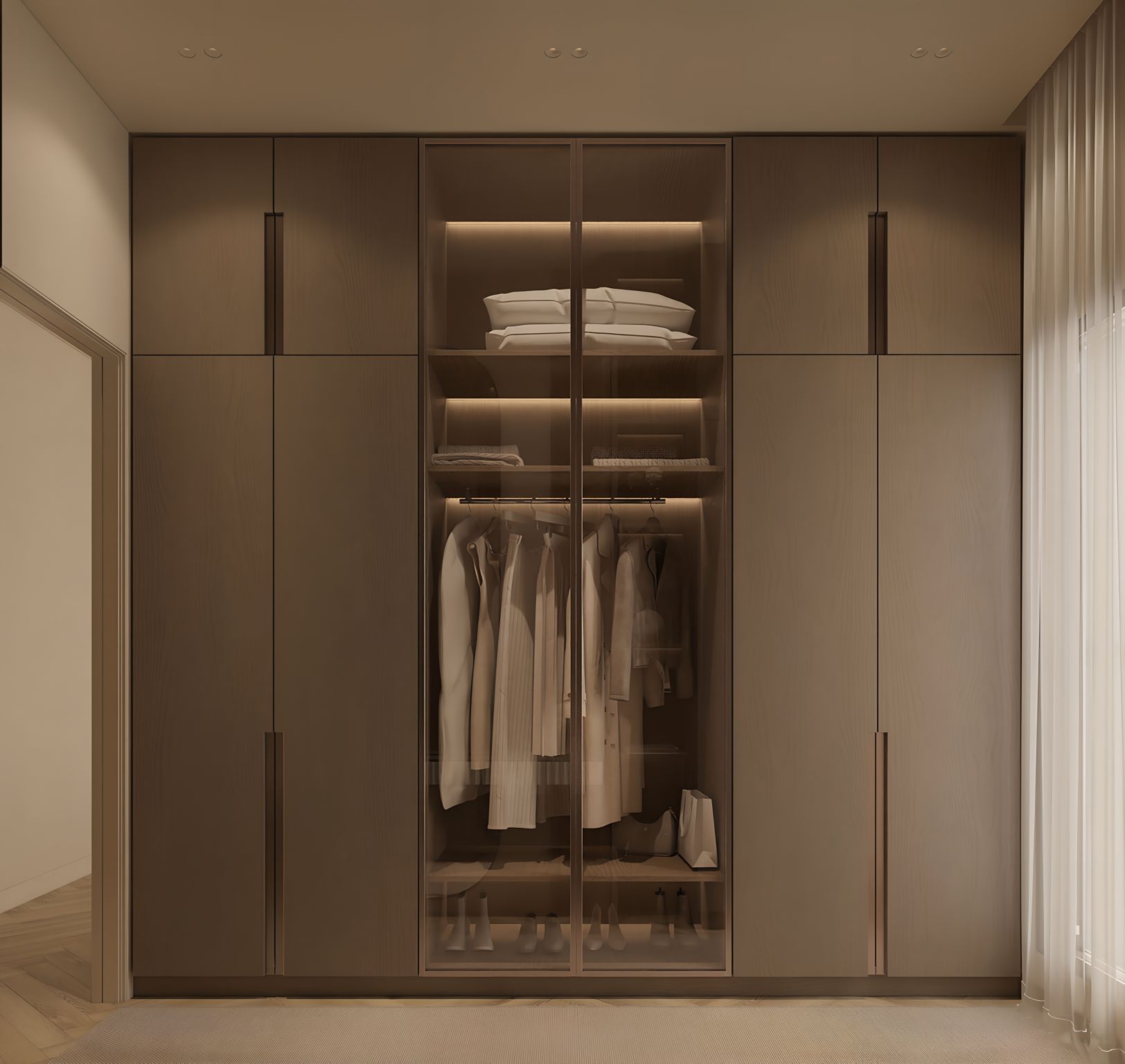 Beige Master Suite interior view 6